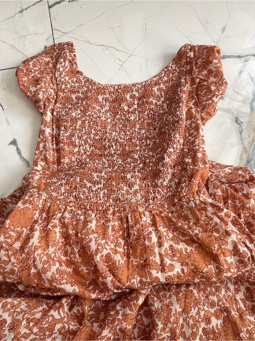 New Free People Ultraviolet Maxi Floral Back Cut-out Dress Size Large - Picture 4 of 8